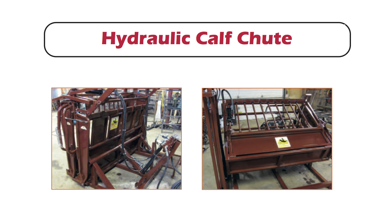 hydraulic calf chute